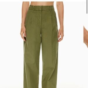 Aritzia WilfredFree  Dion Pant Green